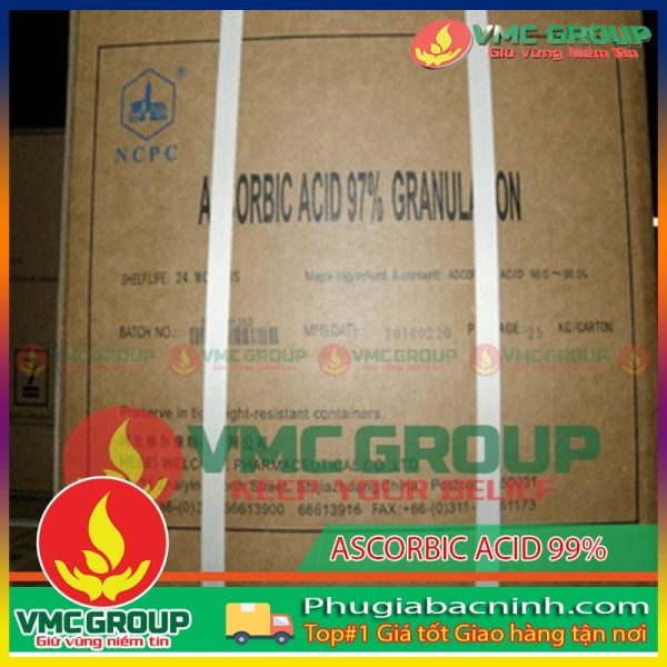 ASCORBIC ACID 99%-VITAMIN C THỰC PHẨM 