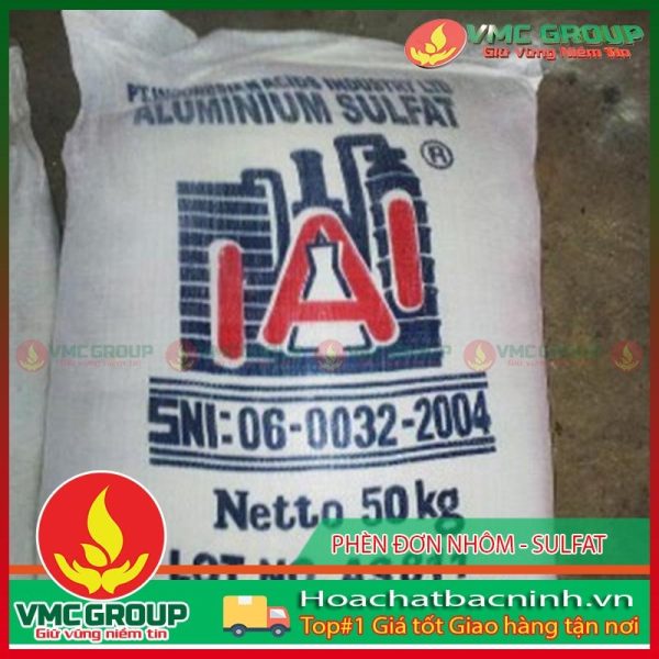 PHÈN ĐƠN – NHÔM SULFATE: AL2(SO4)3
