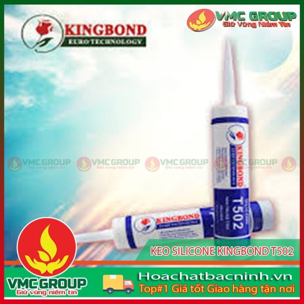 KEO SILICONE KINGBOND T502 – KEO SILICONE TRUNG TÍNH (ĐEN)