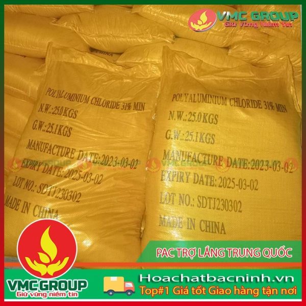 PAC 31% TQ POLYALUMINIUM CHLORIDE AL2O3 